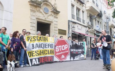 Exigimos la prórroga de la moratoria antidesahucios, que acaba el 31 de diciembre, para evitar una nueva ola de desalojos