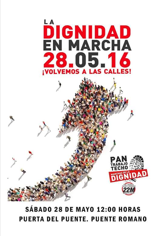 MARCHAS DIGNIDAD MAYO 2016