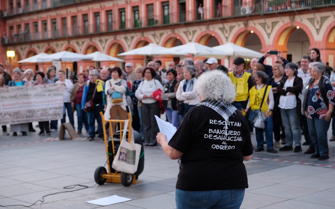 Nos manifestamos por la vivienda dentro de la iniciativa internacional «Housing action days»